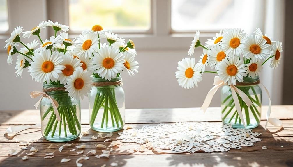 beautiful blooming white flowers