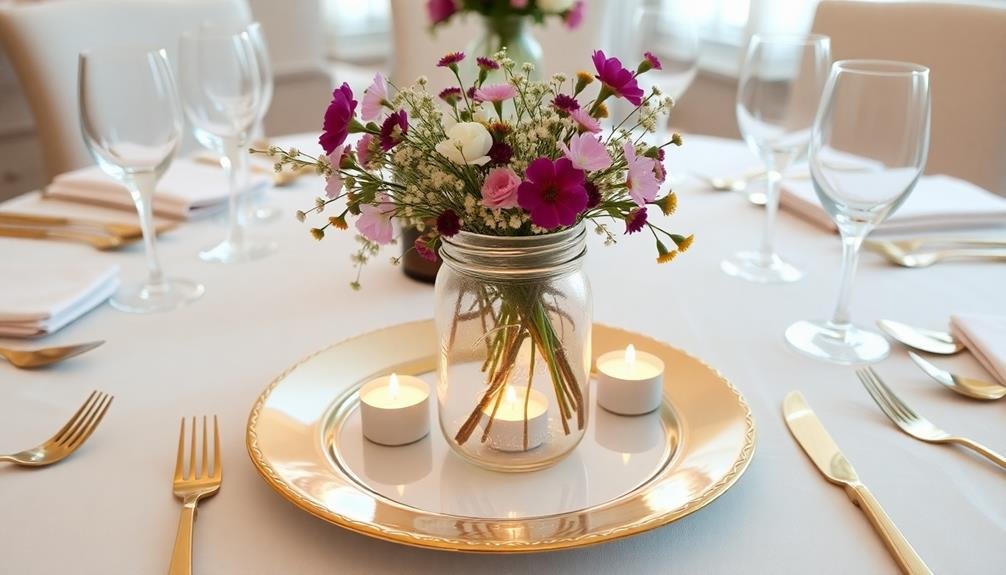 budget friendly centerpiece inspirations