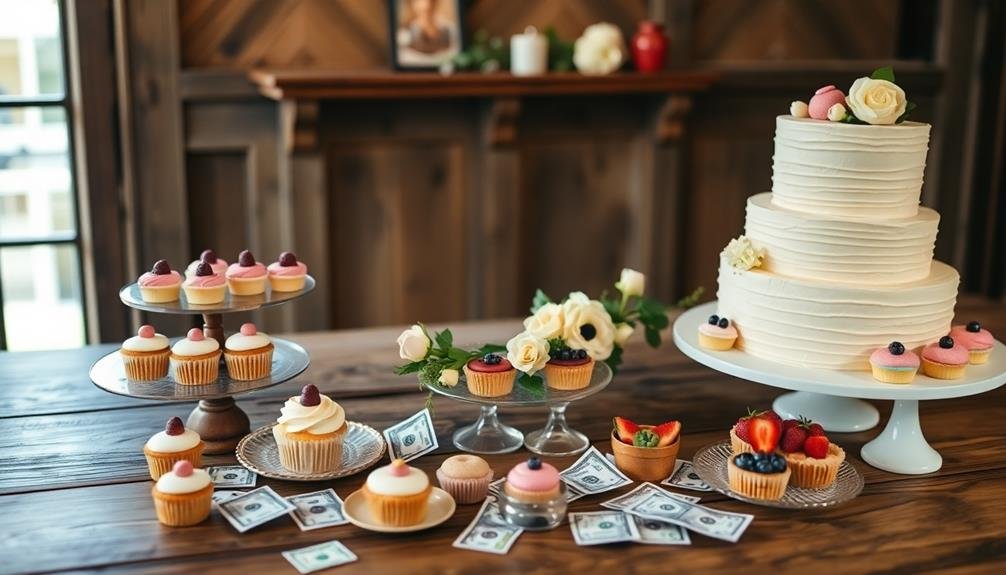 budget friendly wedding desserts