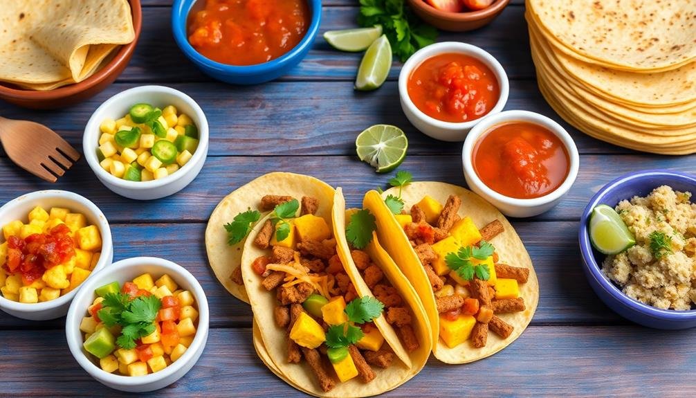 build your own breakfast tacos