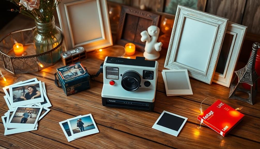 capture moments with polaroid