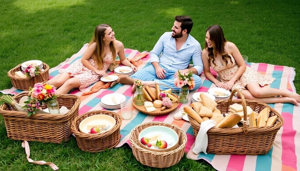 casual outdoor meal experience