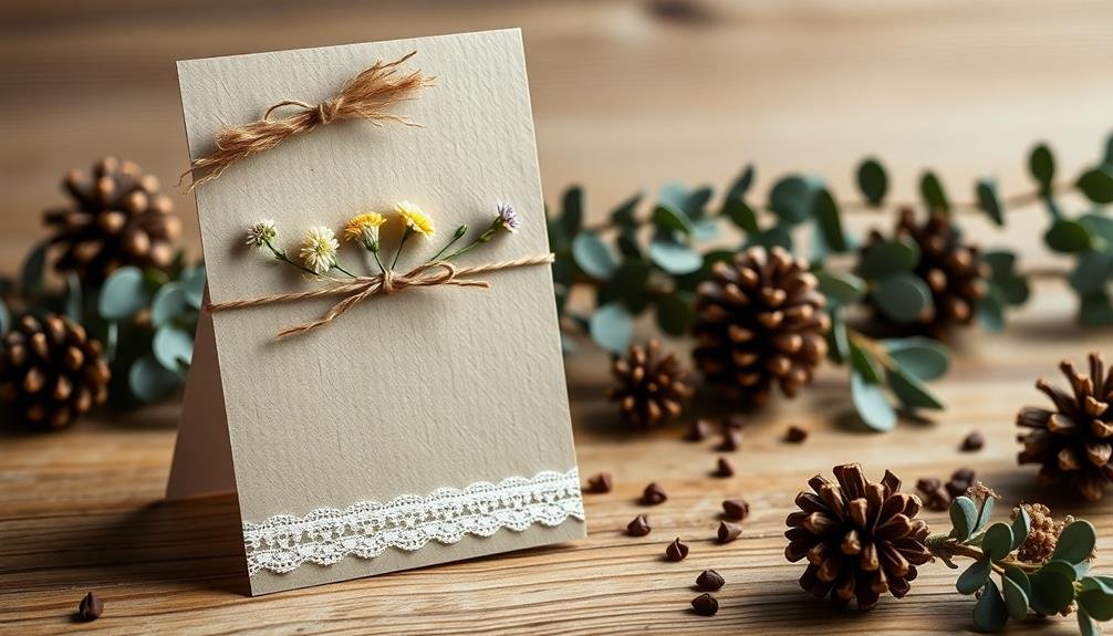 charming rustic kraft aesthetic