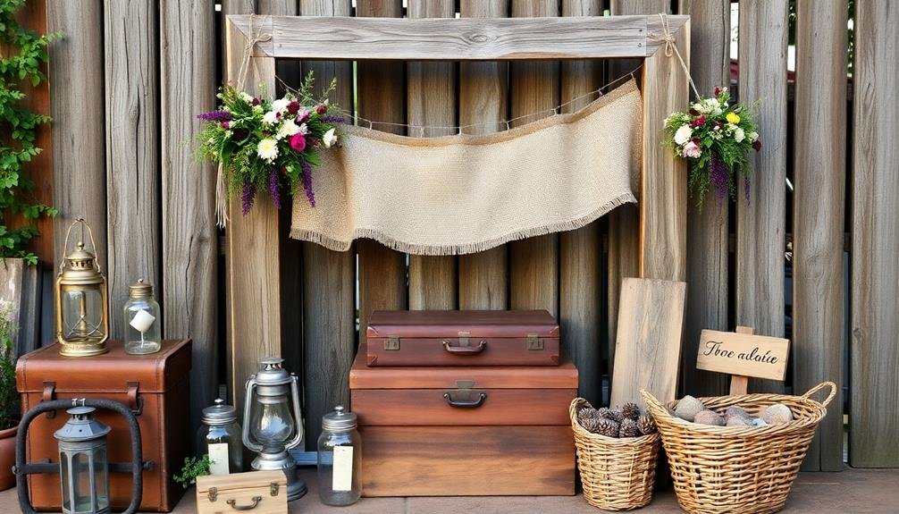 charming rustic photo accessories