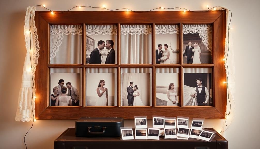 classic glass display frame