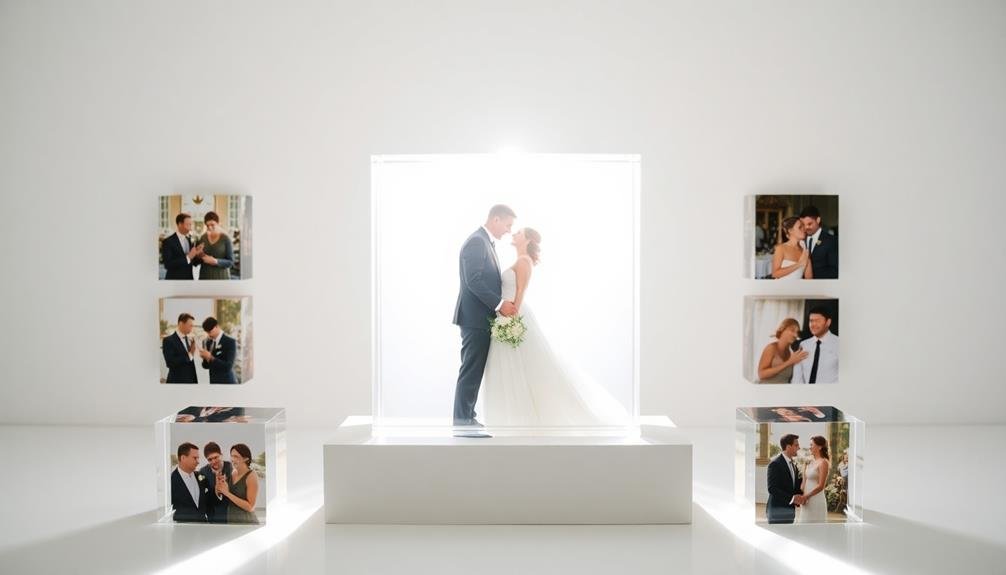 clear acrylic picture displays