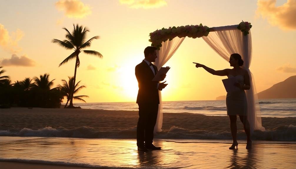 complete wedding day itinerary