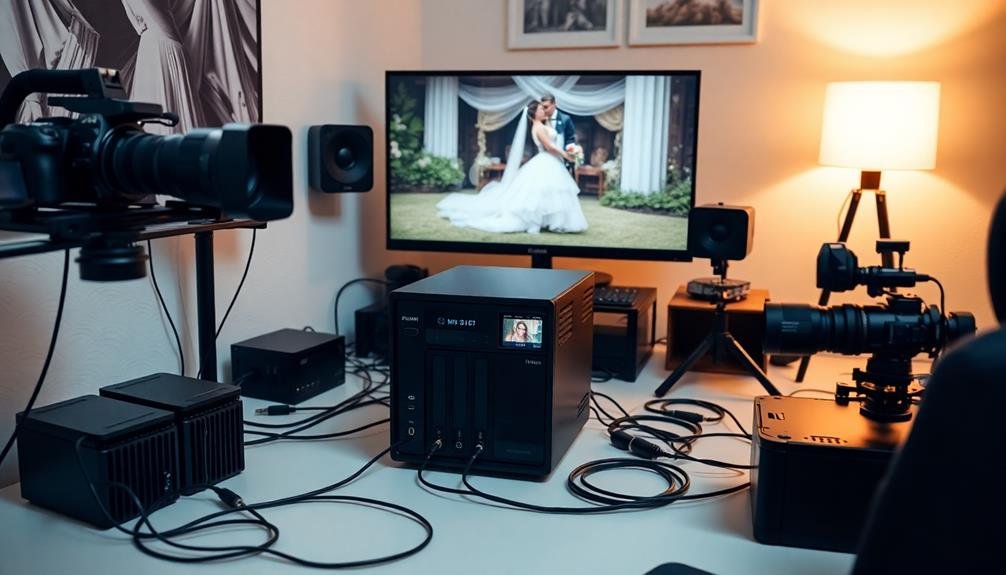 connected storage solution device