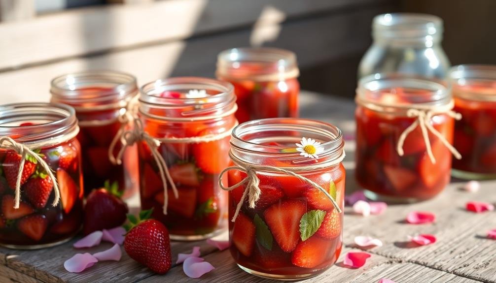 crafted fruit preserves containers