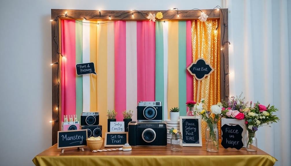 crafting your own photo booth