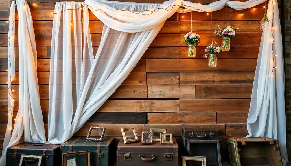 creative homemade backdrop ideas