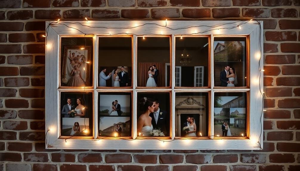 creative upcycled window decor