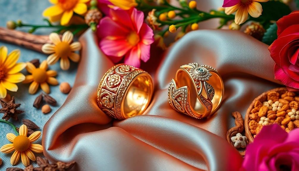 culturally inspired budget wedding rings