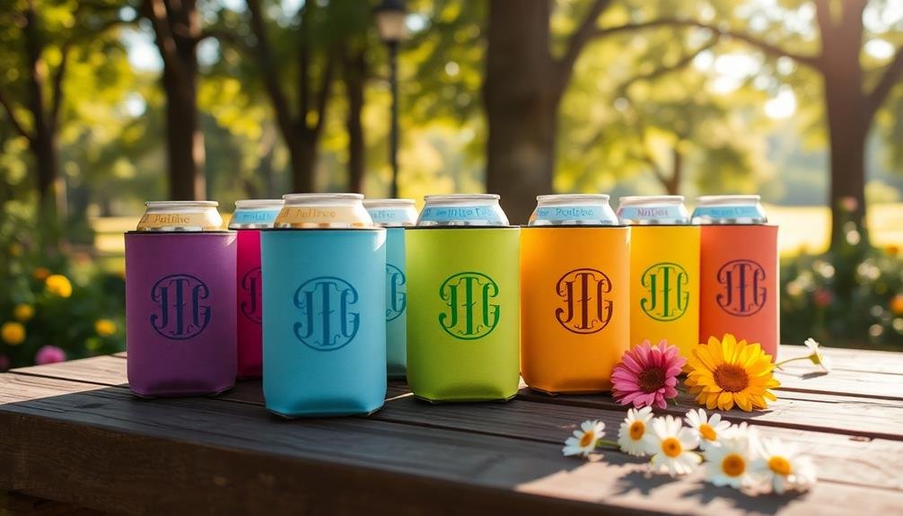 custom beverage insulators available