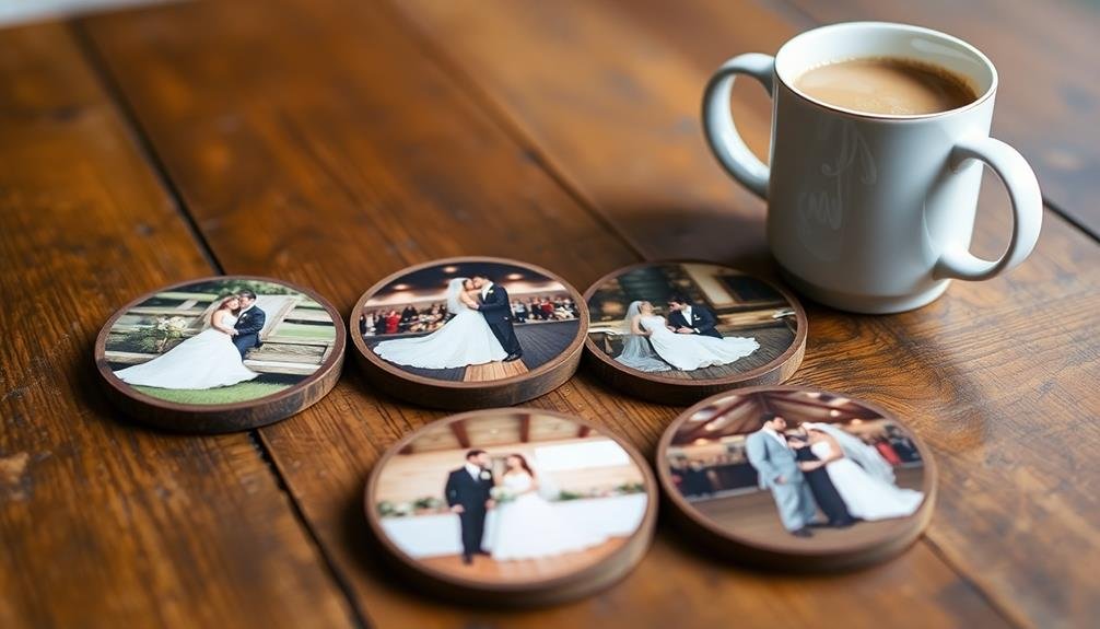 customizable picture drink coasters