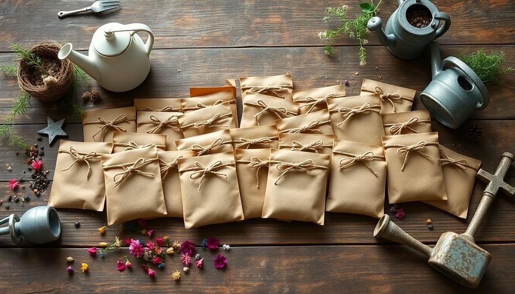 customizable plant seed packets
