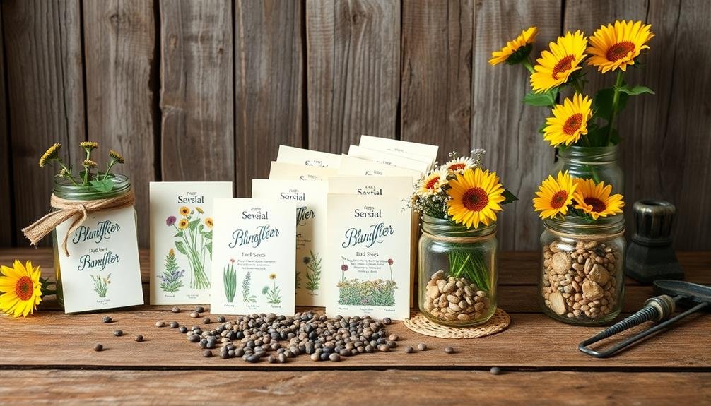 customized seed packet designs