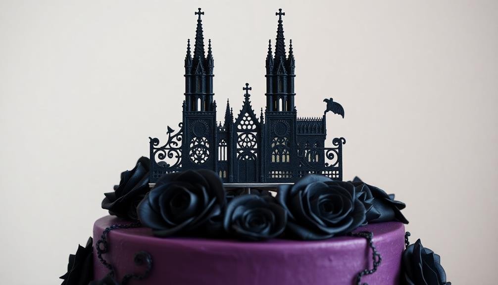 dark fantasy dessert decorations