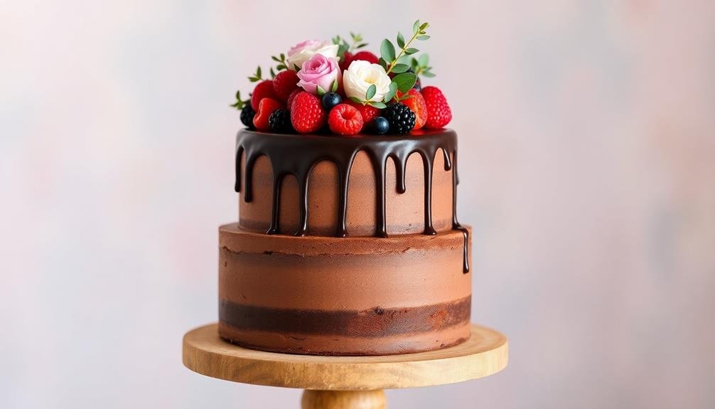 decadent chocolate layer dessert