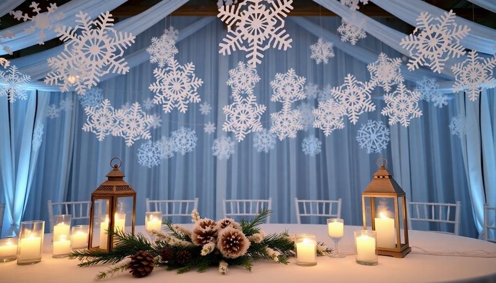 decorative winter craft project