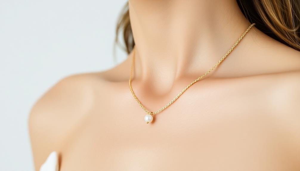 delicate necklaces elegant touches