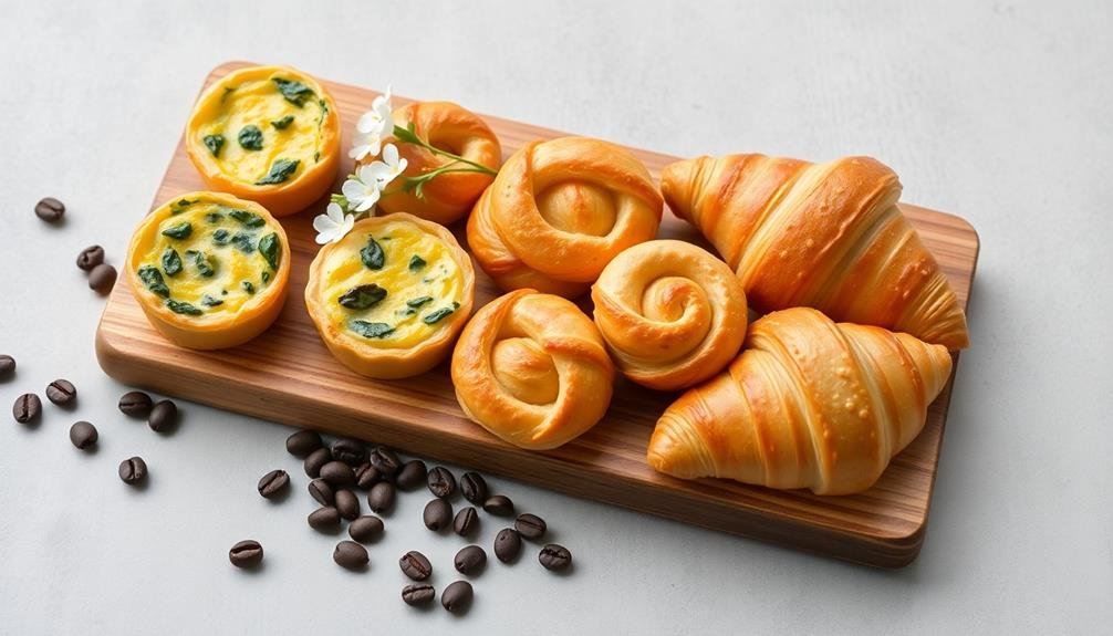 delicious assortment of pastries