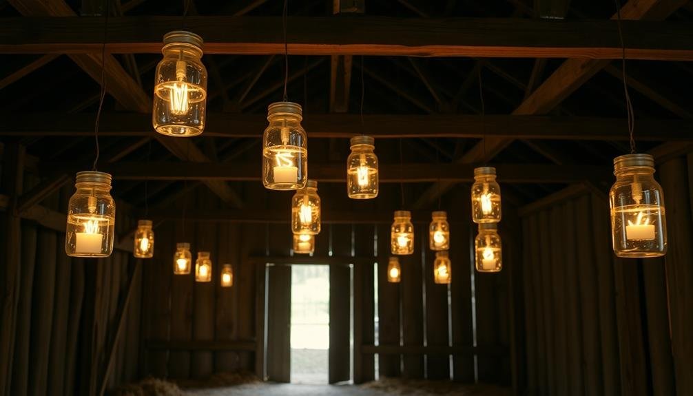 diy mason jar lanterns