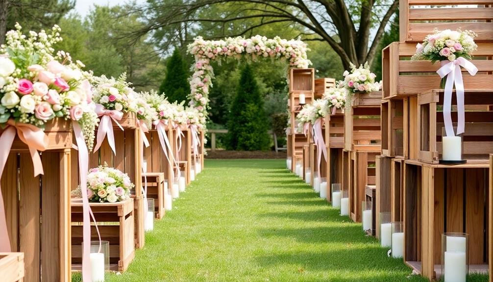 eco friendly crate showcases