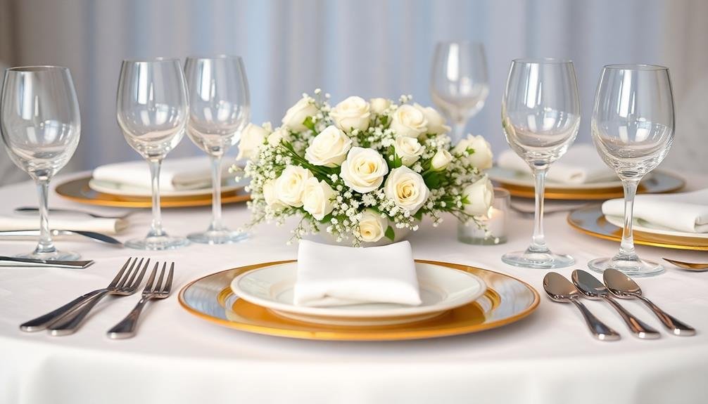 elegant budget friendly wedding decor