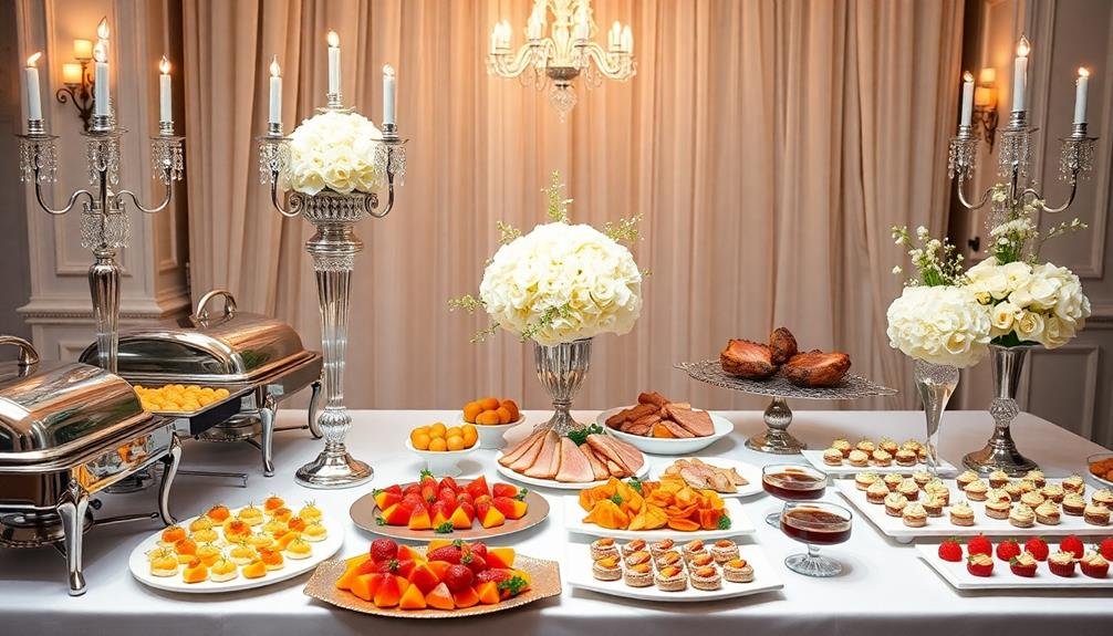 elegant buffet dining experience