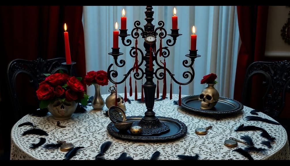 elegant victorian table decor