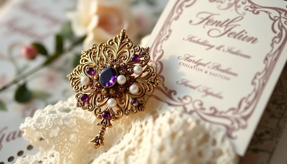 elegant vintage jewelry pieces