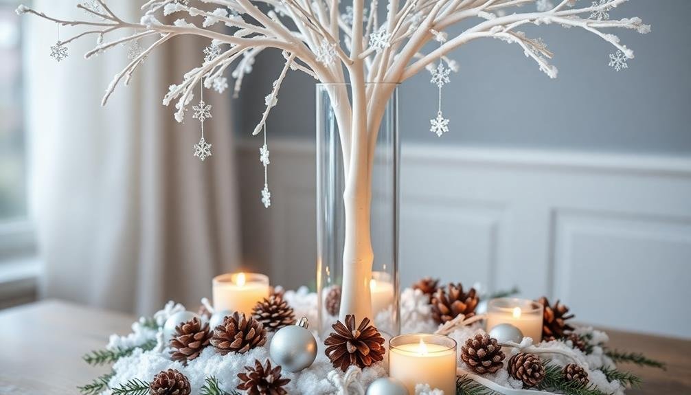 elegant winter decor arrangements