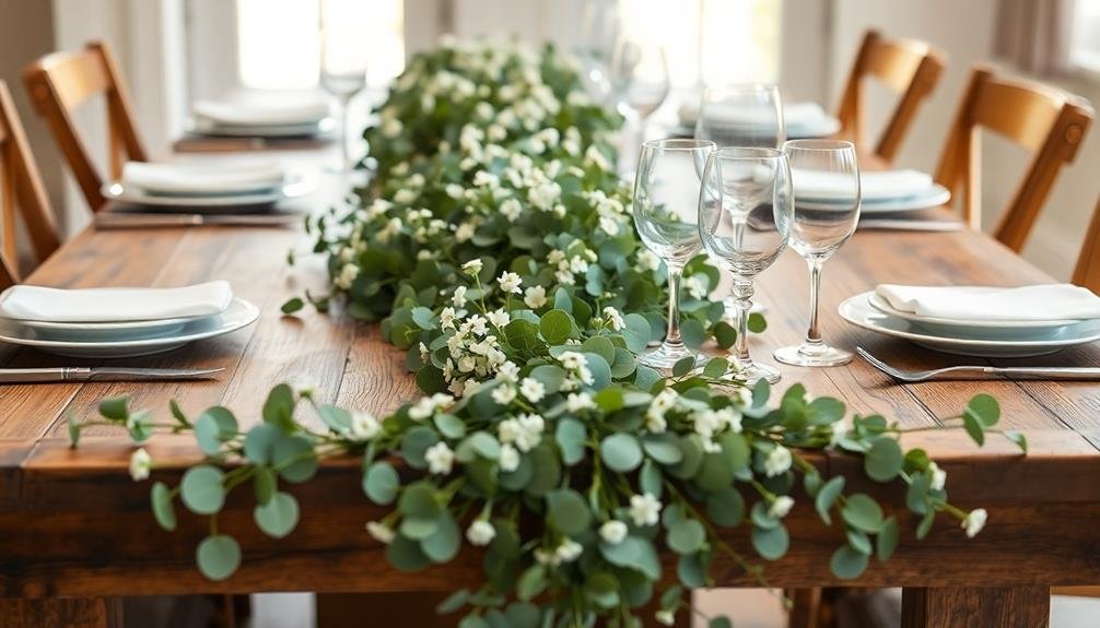 eucalyptus decorative hanging arrangement