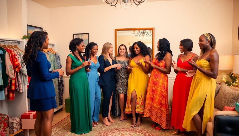 fashion exchange among friends