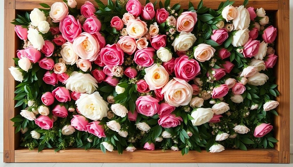 floral wall art creations