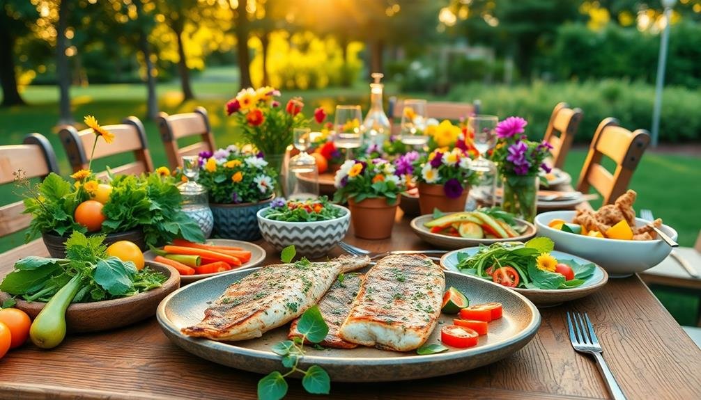 fresh local seasonal dishes