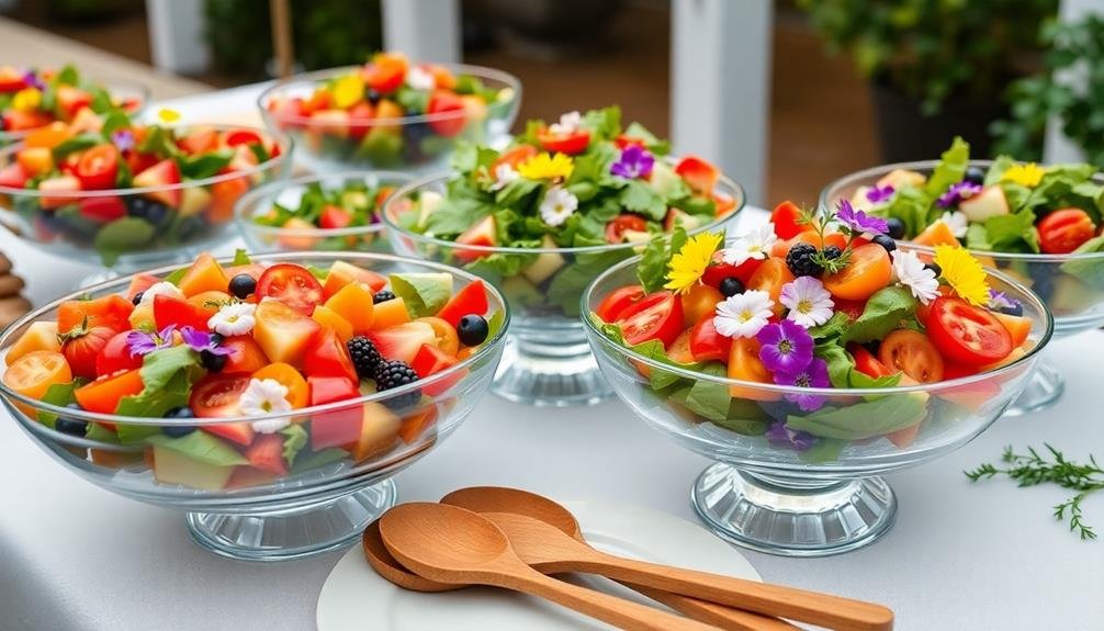 fresh vibrant seasonal ingredients