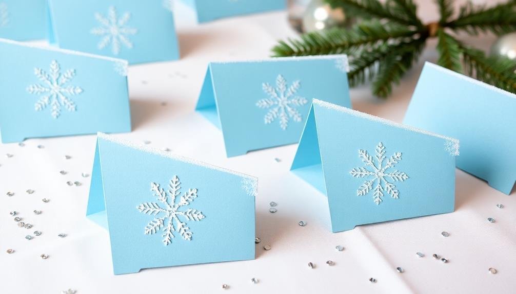 frosted azure table markers