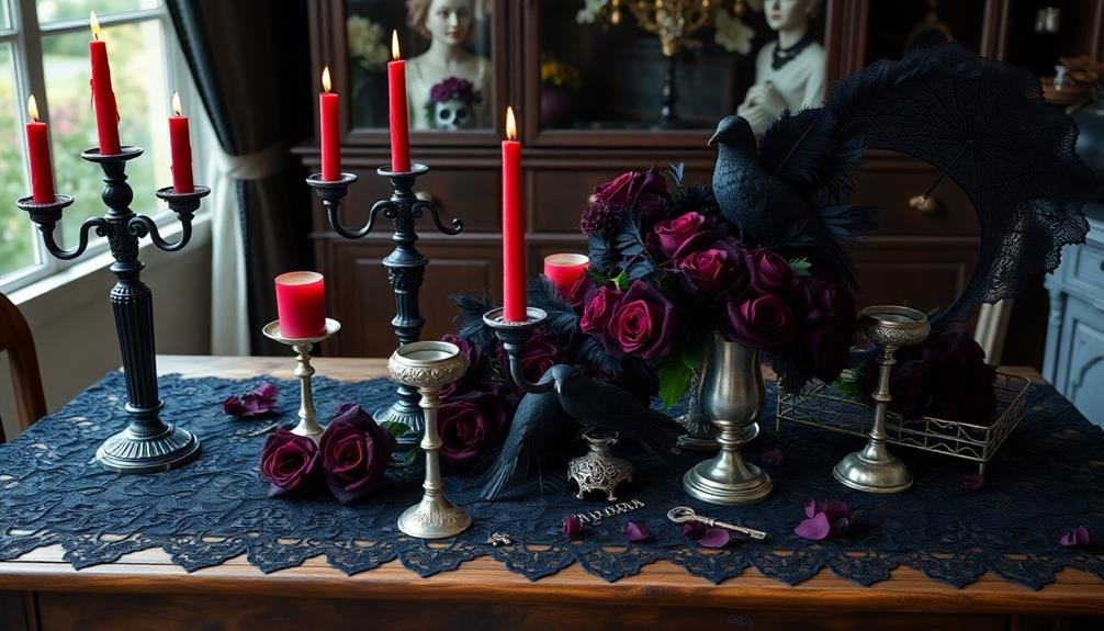 gothic wedding accessories affordable