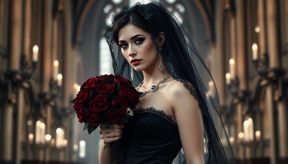 gothic wedding accessories affordable delight