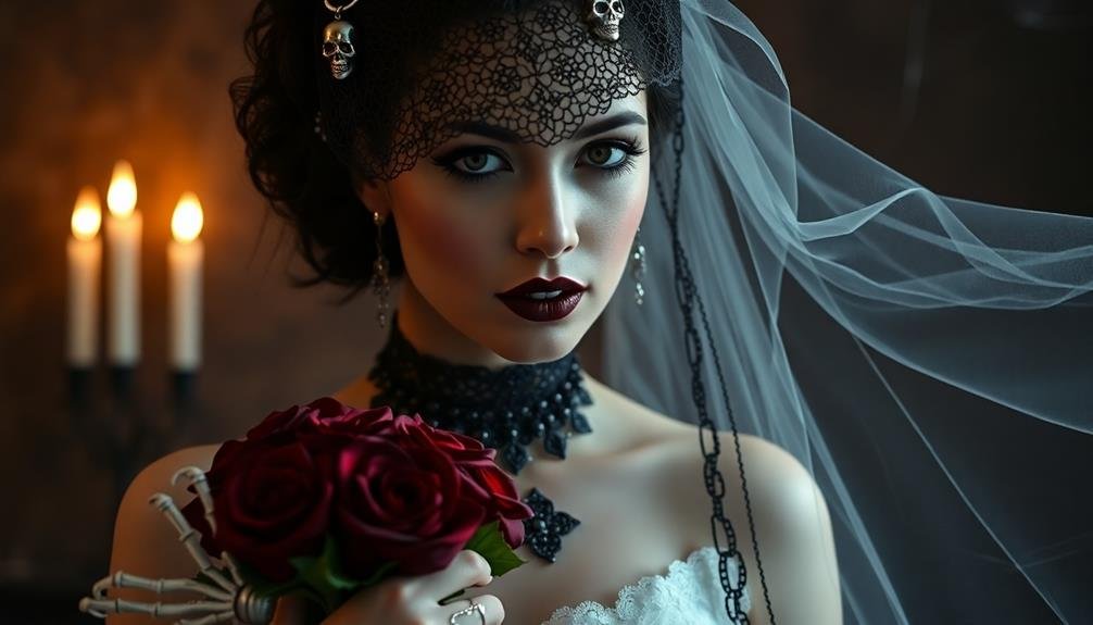 gothic wedding adornments collection