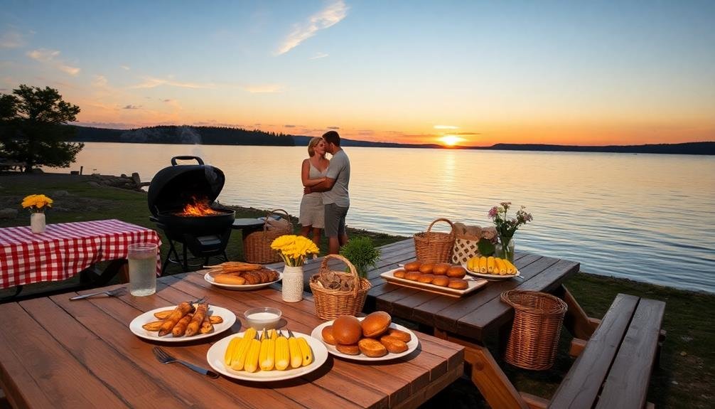 grill feast friends fun