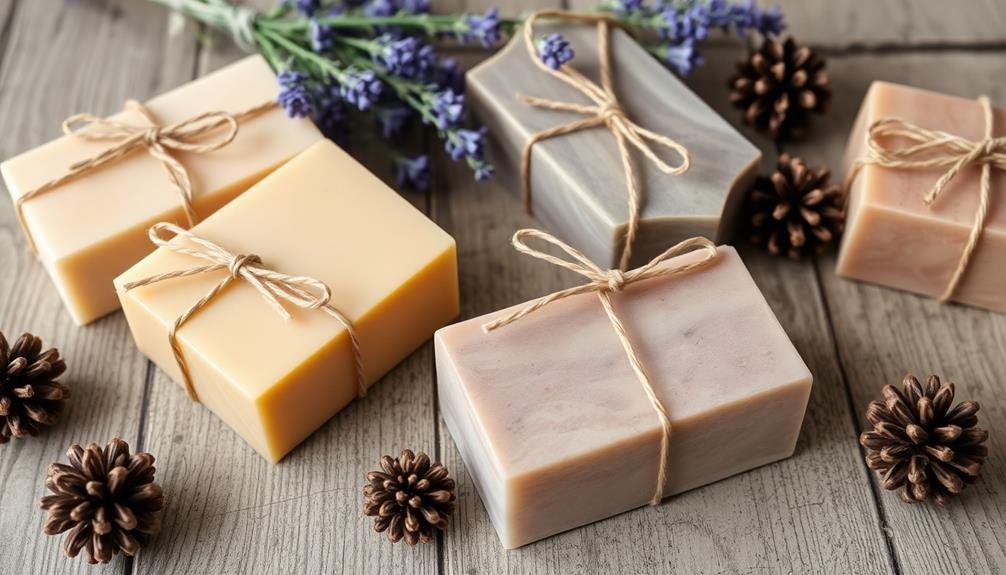 handcrafted natural soap bars