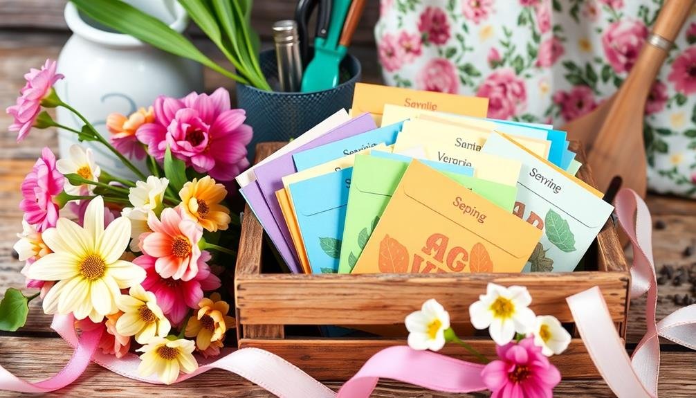 handmade seed packet ideas