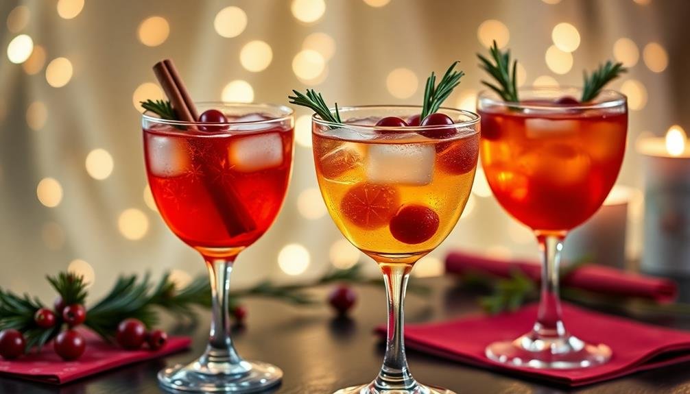 holiday themed drink recipes