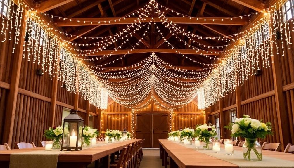 illuminated starry ceiling decor