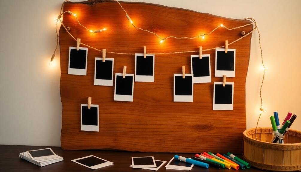 instant memories photo wall