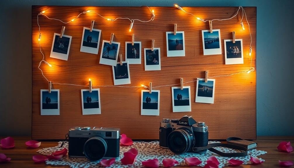 instant photo showcase board