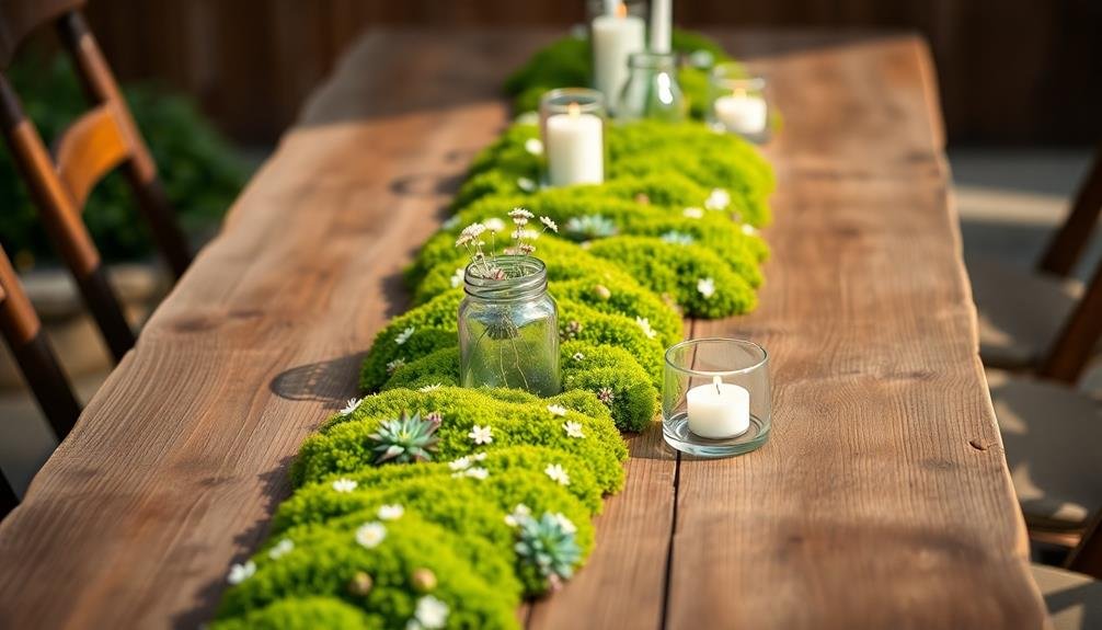 lush greenery garden walkway